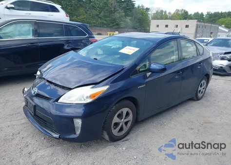 2012 Toyota Prius Three from USA, damaged, VIN JTDKN3DU3C0336870